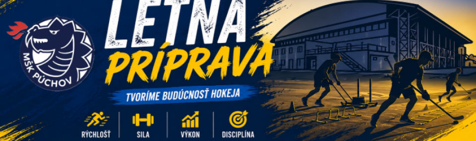 Rozpis Letnej prípravy mládeže hokejového klubu 5,6/2026